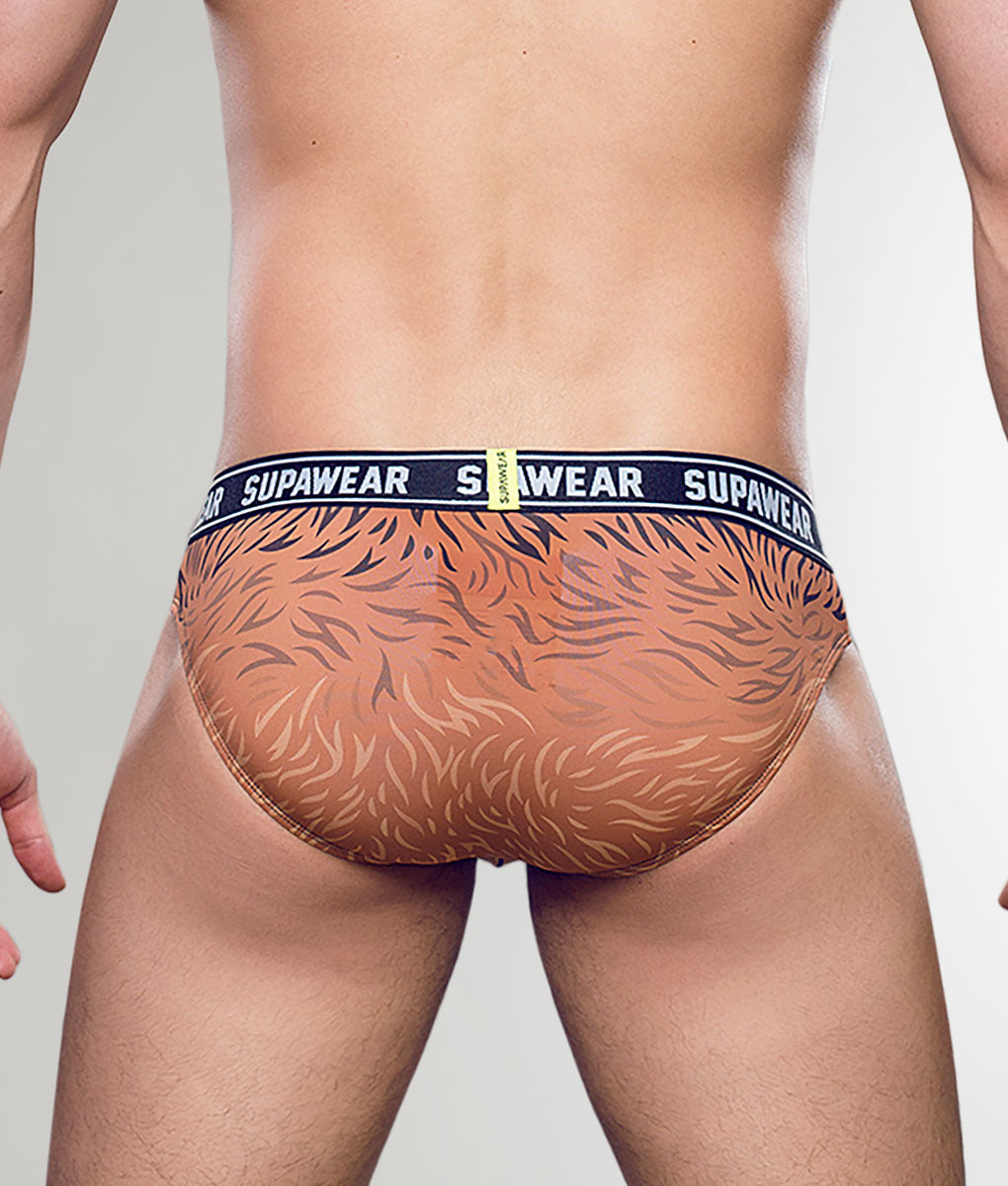 Supawear POW Brief Grizzly-bear