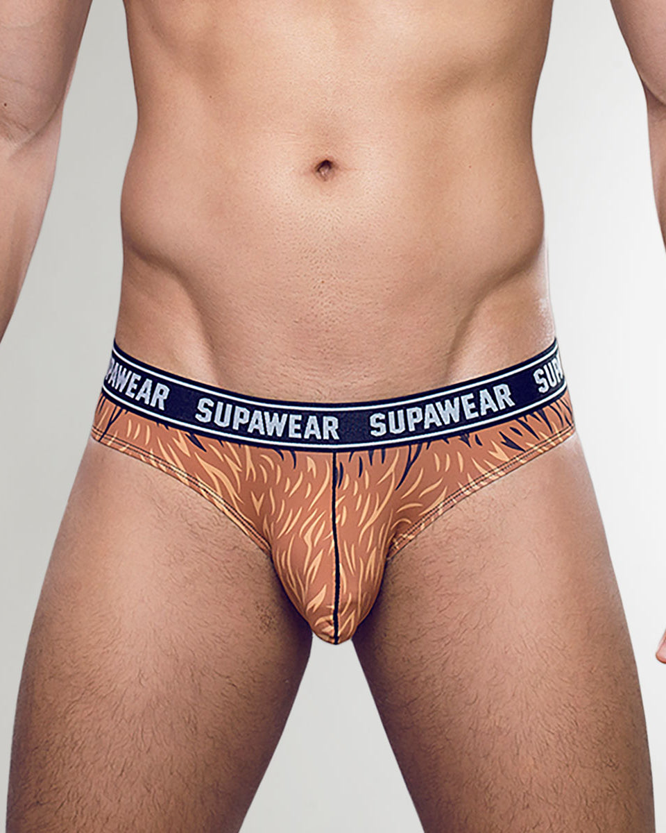 Supawear POW Brief Grizzly-bear