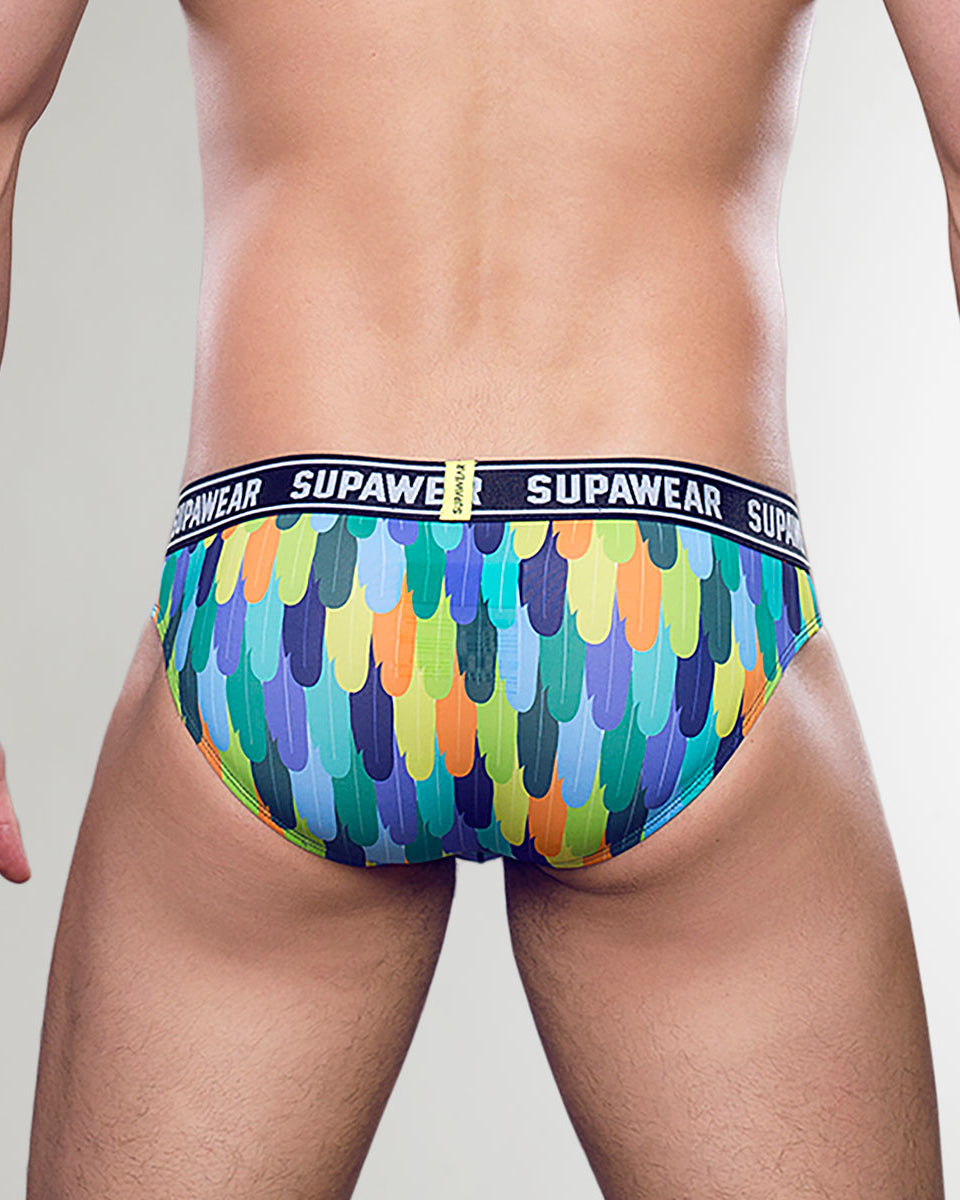 Supawear POW Brief Peacock