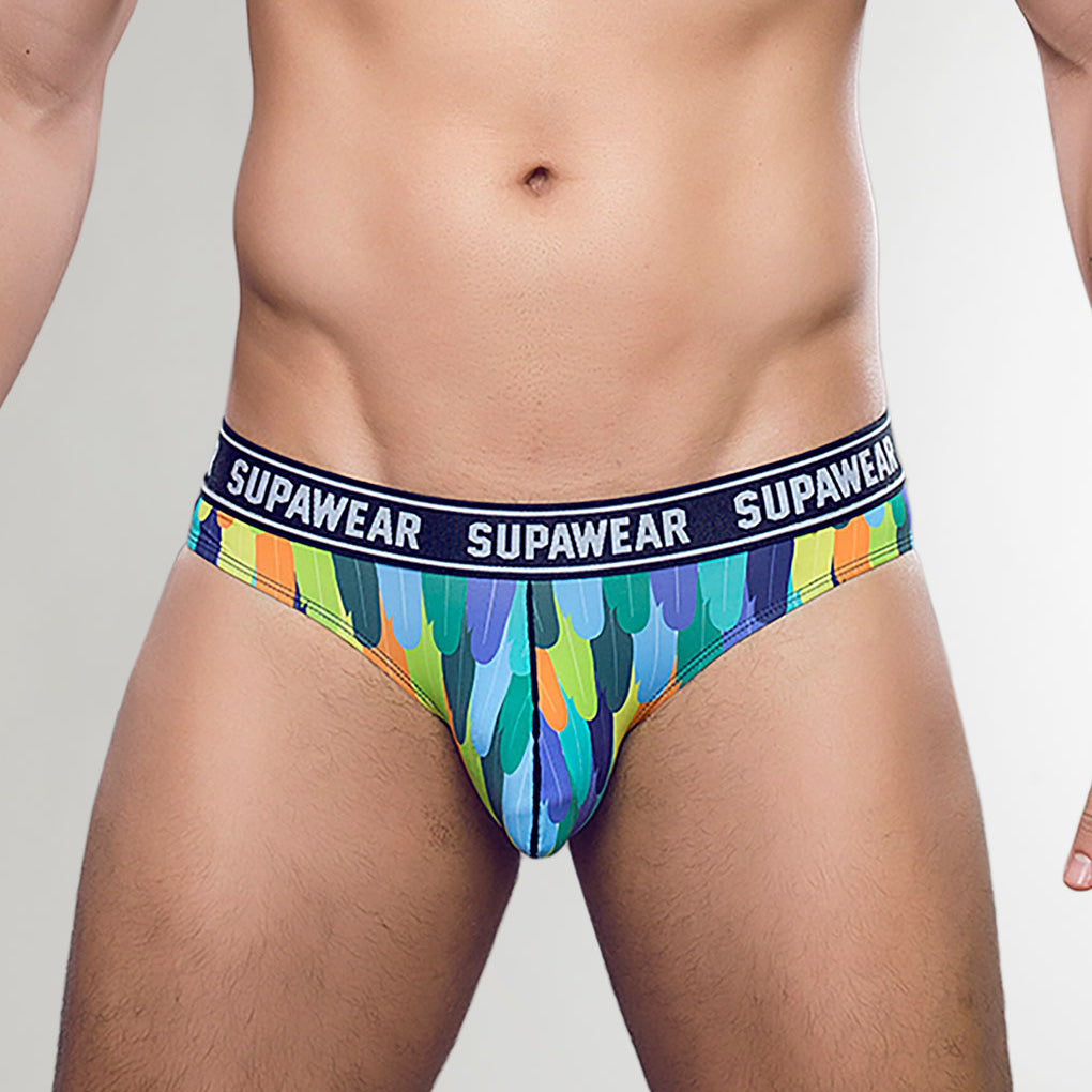 Supawear POW Brief Peacock