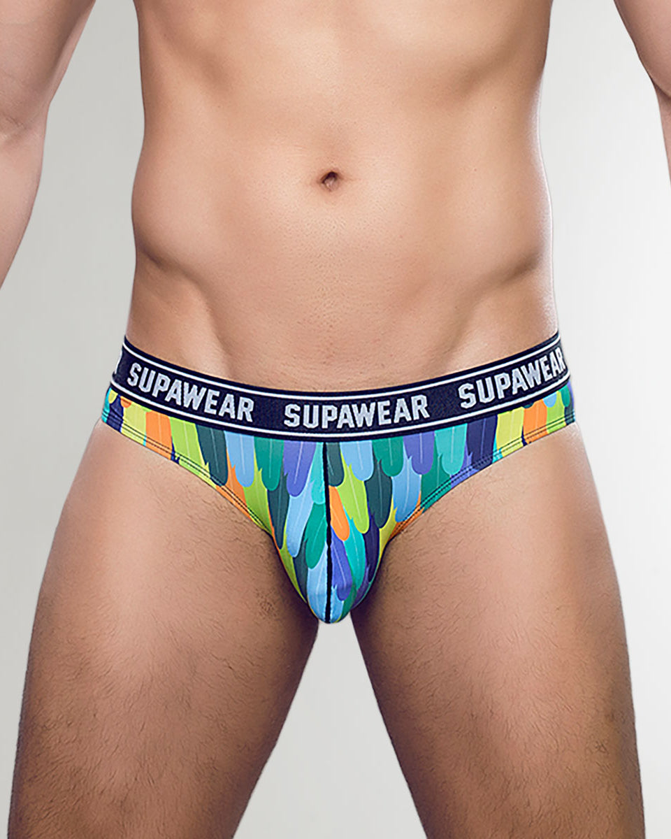 Supawear POW Brief Peacock
