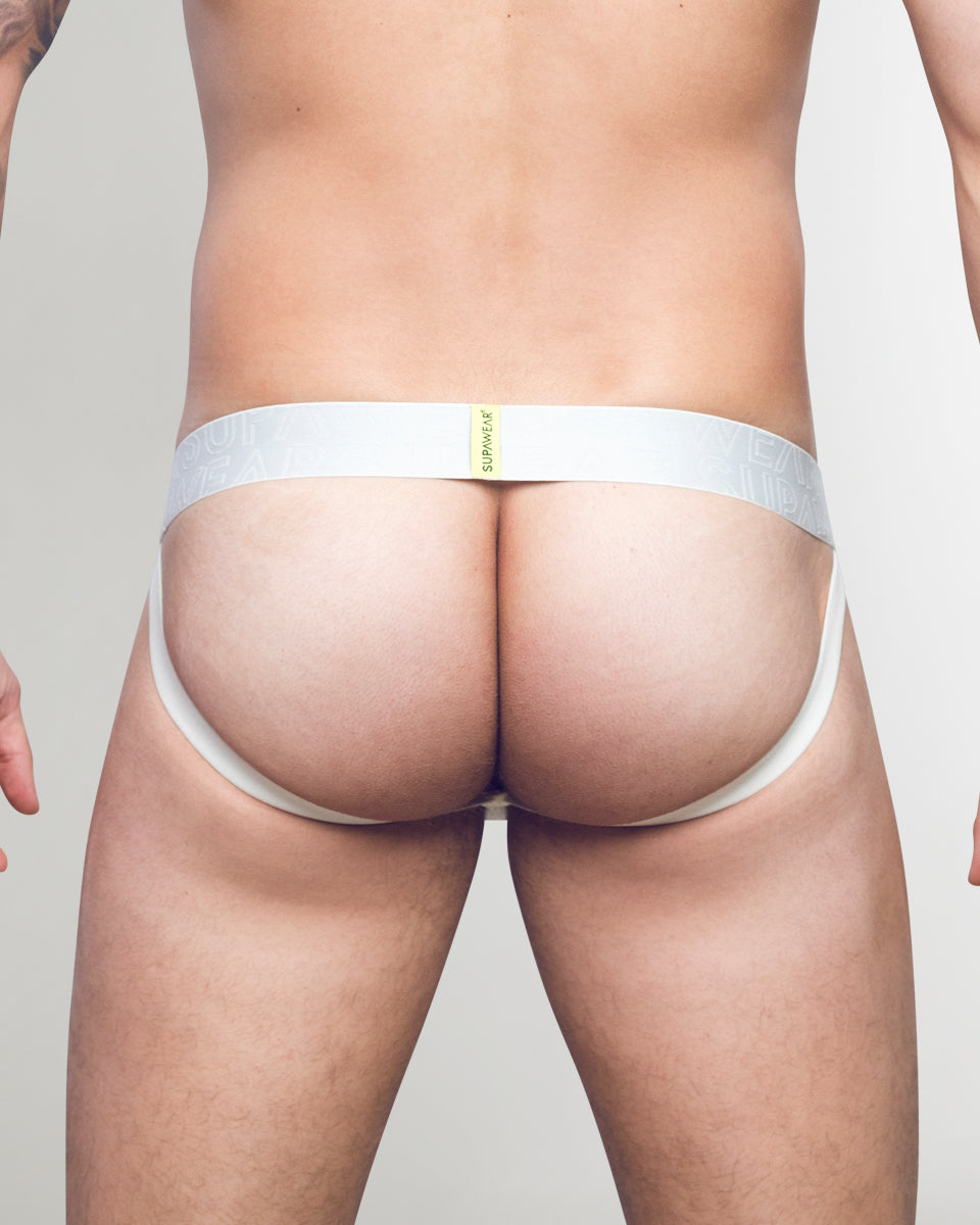 Supawear Neon Jockstrap Ivory