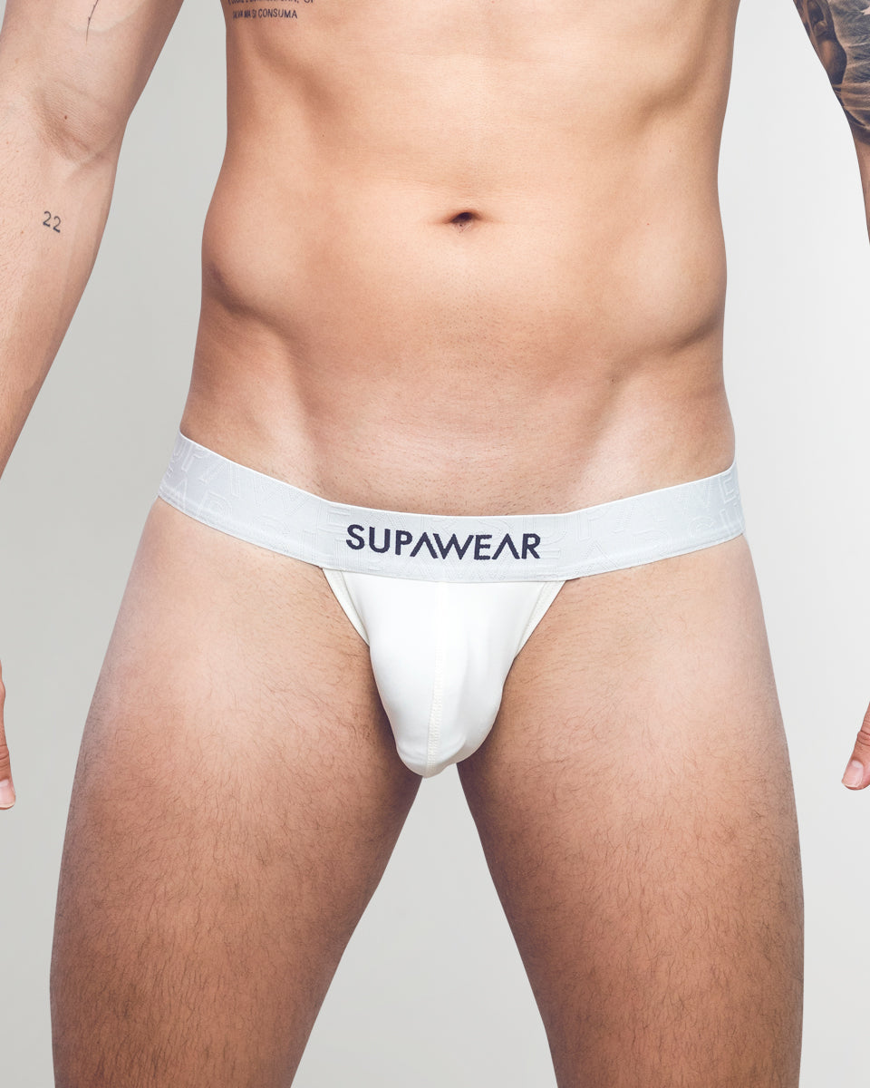 Supawear Neon Jockstrap Ivory