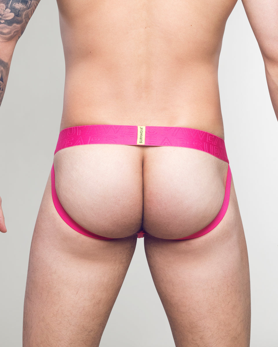 Supawear Neon Jockstrap Neon-pink