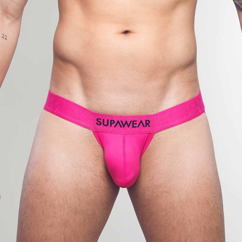 Supawear Neon Jockstrap Neon-pink
