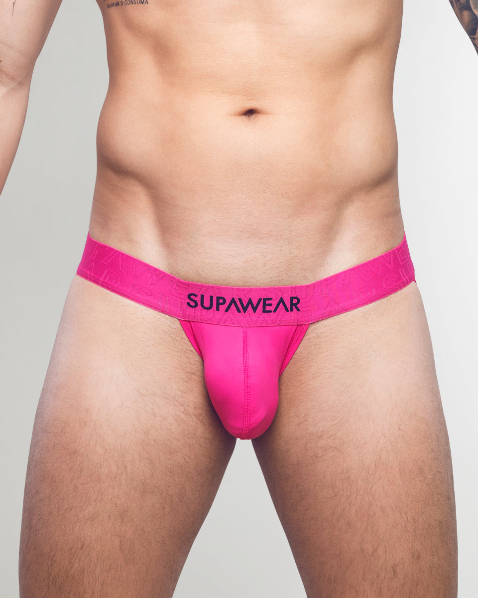 Supawear Neon Jockstrap Neon-pink