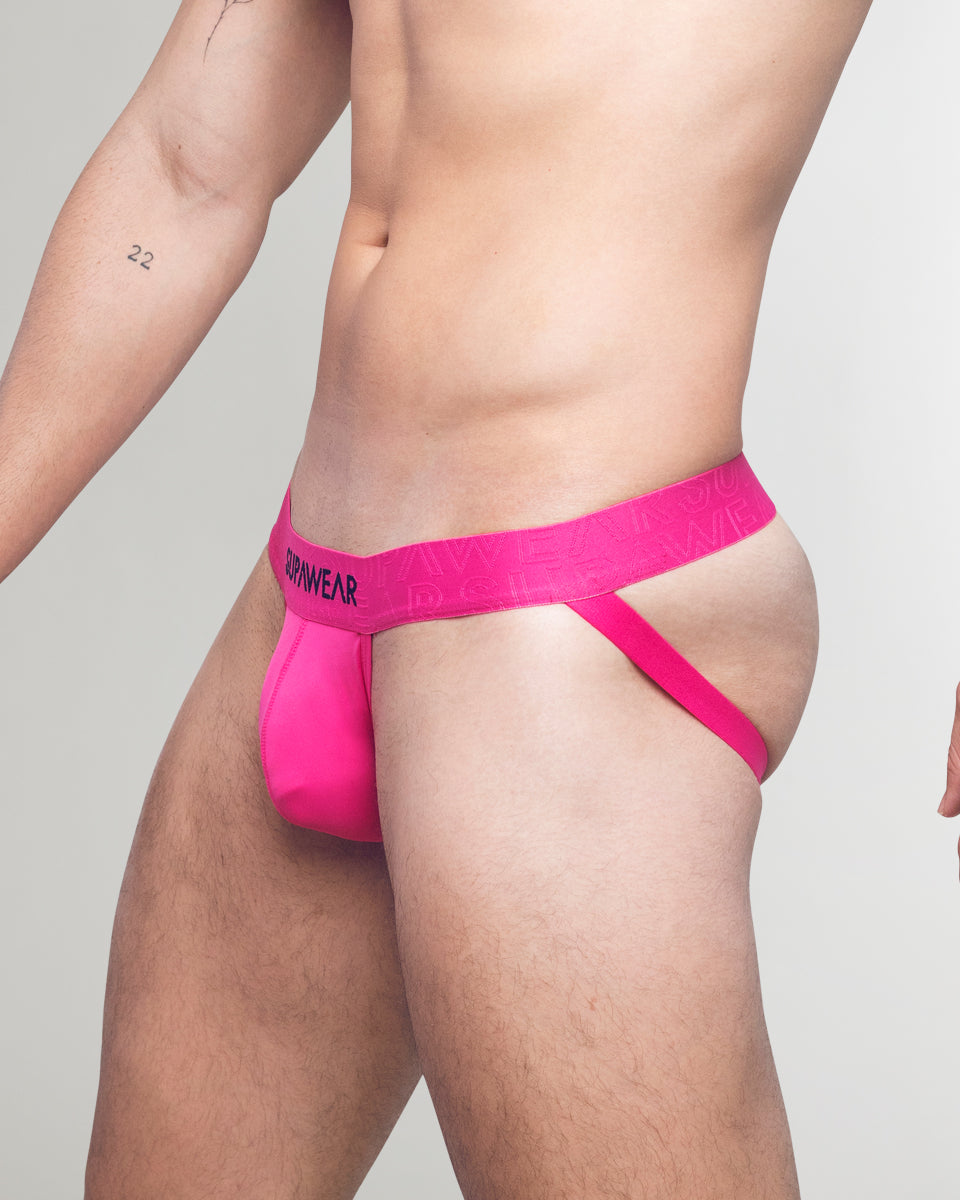 Supawear Neon Jockstrap Neon-pink