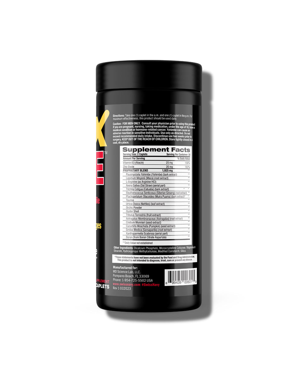 Swiss Navy Size Daily Supplements 60-capsules