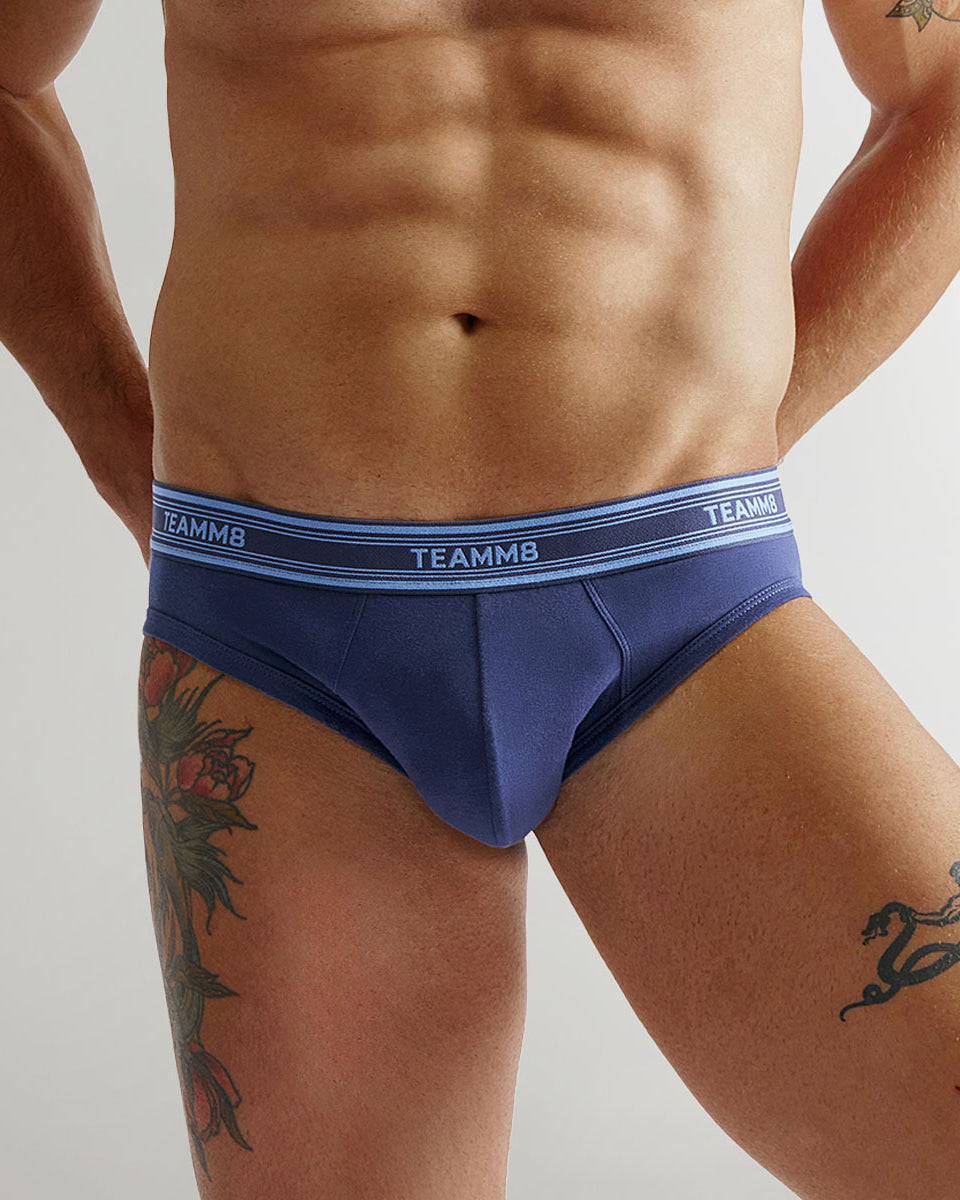 Teamm8 New Cotton Classic Brief Midnight
