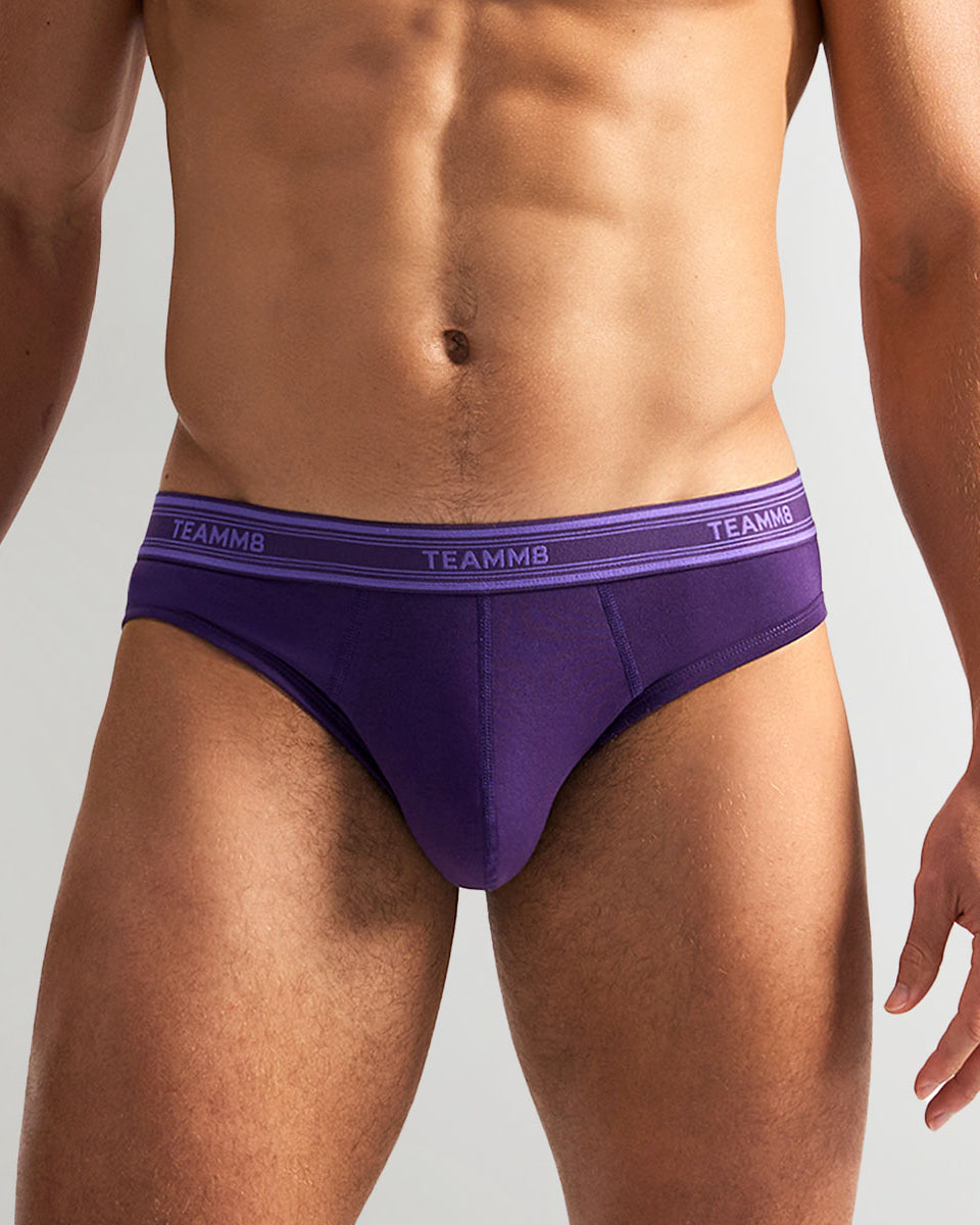 Teamm8 New Cotton Classic Brief Violet