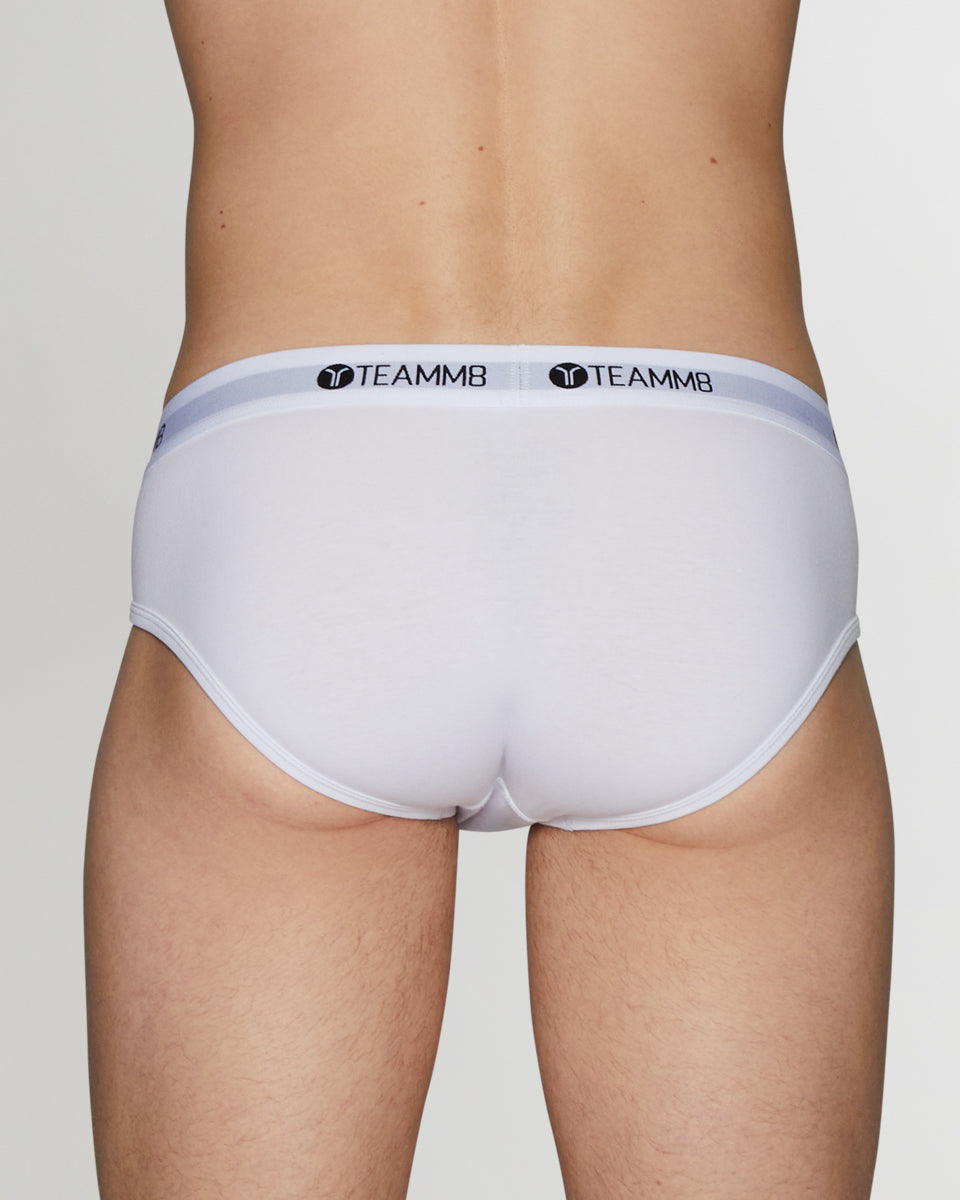 Teamm8 Classic Brief Teamm8 Classic Brief White