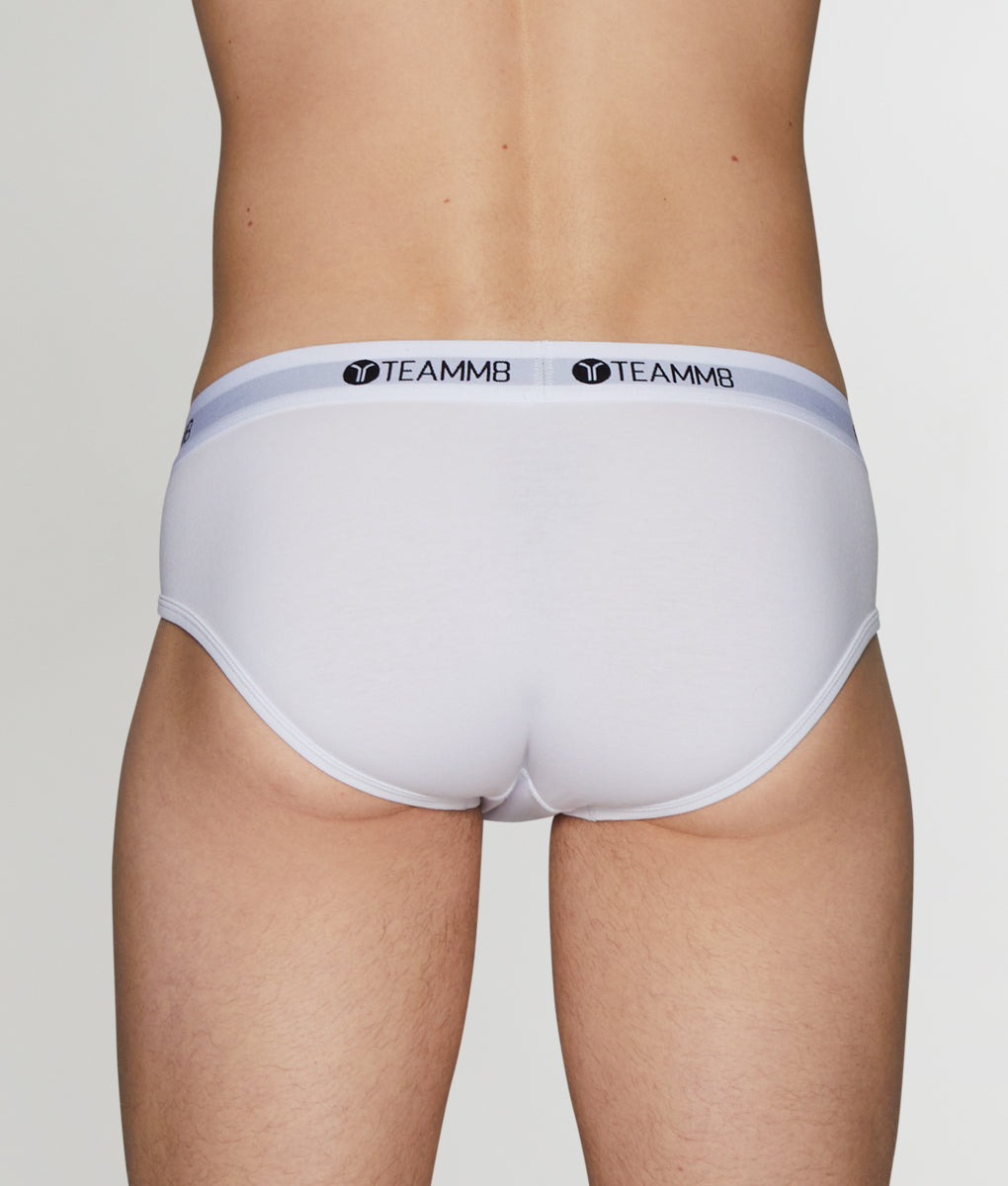 Teamm8 Classic Brief Teamm8 Classic Brief White