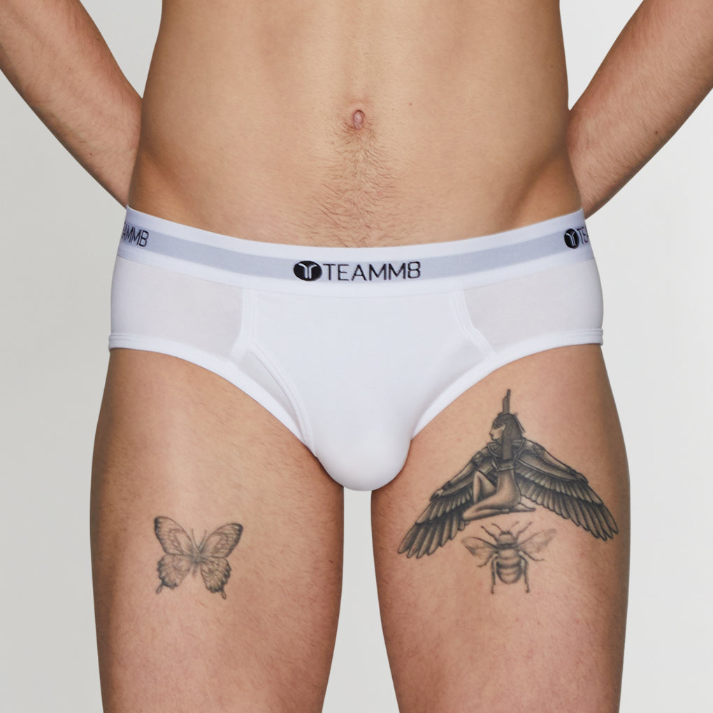 Teamm8 Classic Brief Teamm8 Classic Brief White