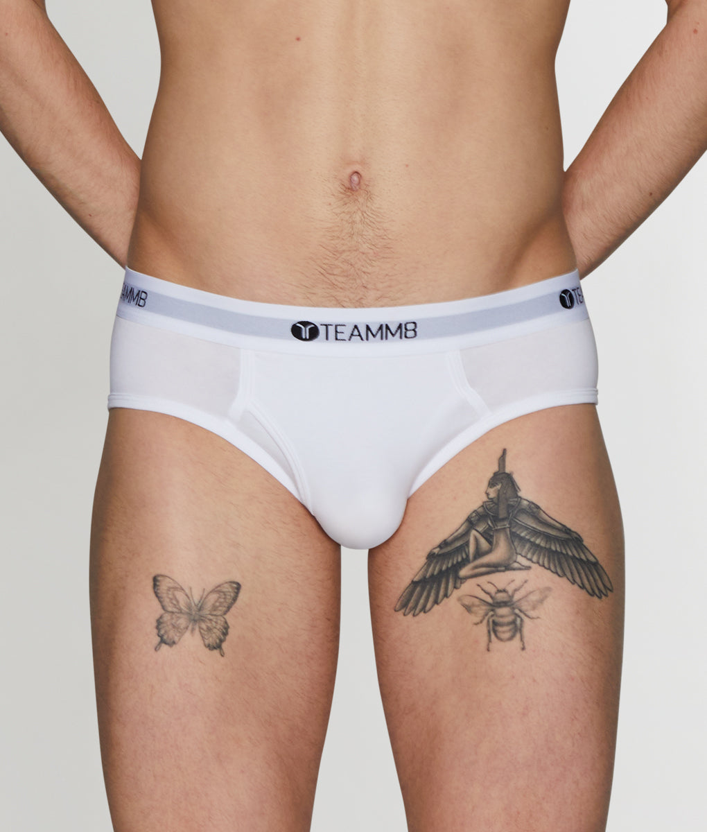 Teamm8 Classic Brief Teamm8 Classic Brief White