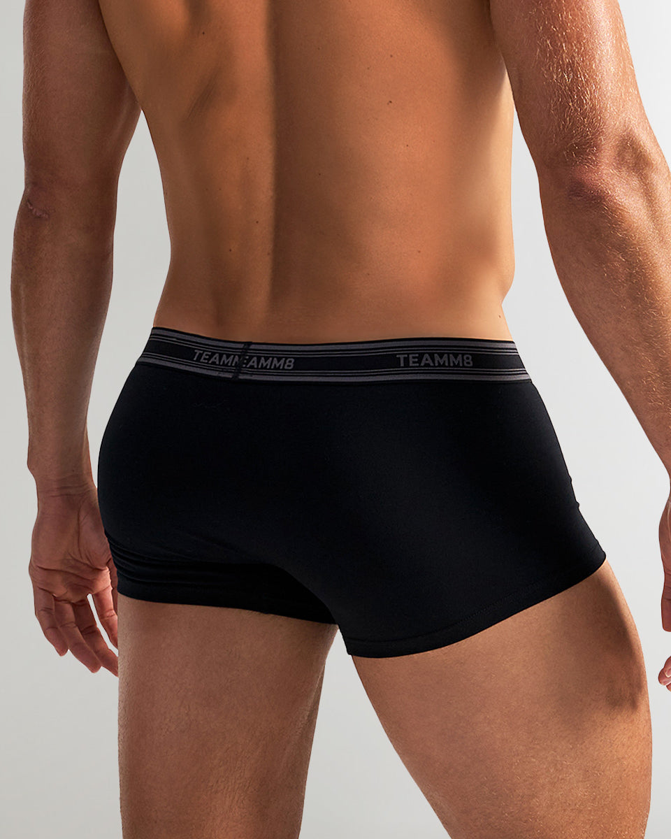 Teamm8 New Cotton Classic Trunk Black