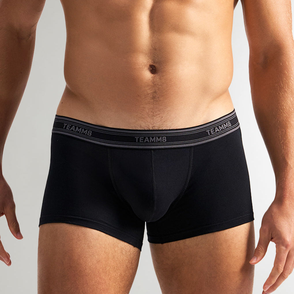 Teamm8 New Cotton Classic Trunk Black