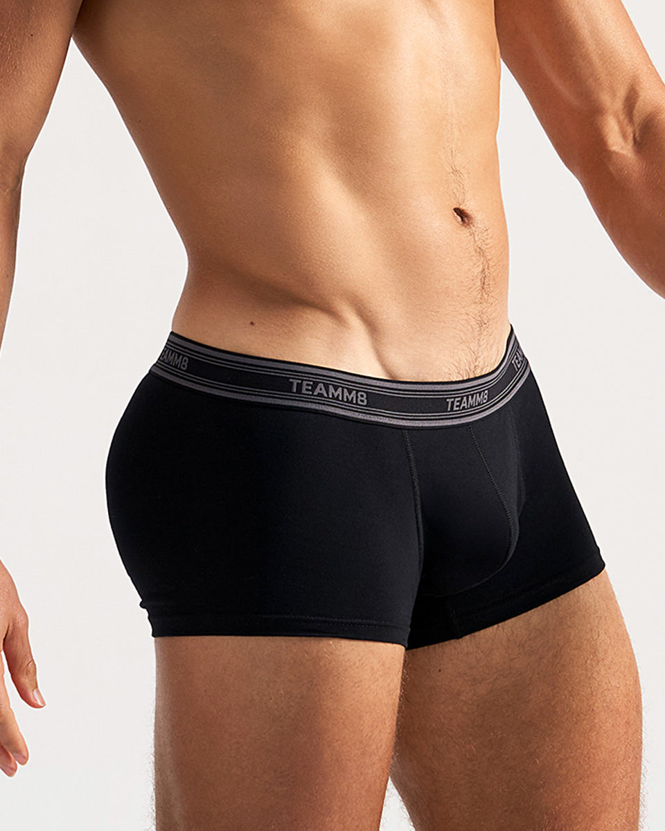 Teamm8 New Cotton Classic Trunk Black
