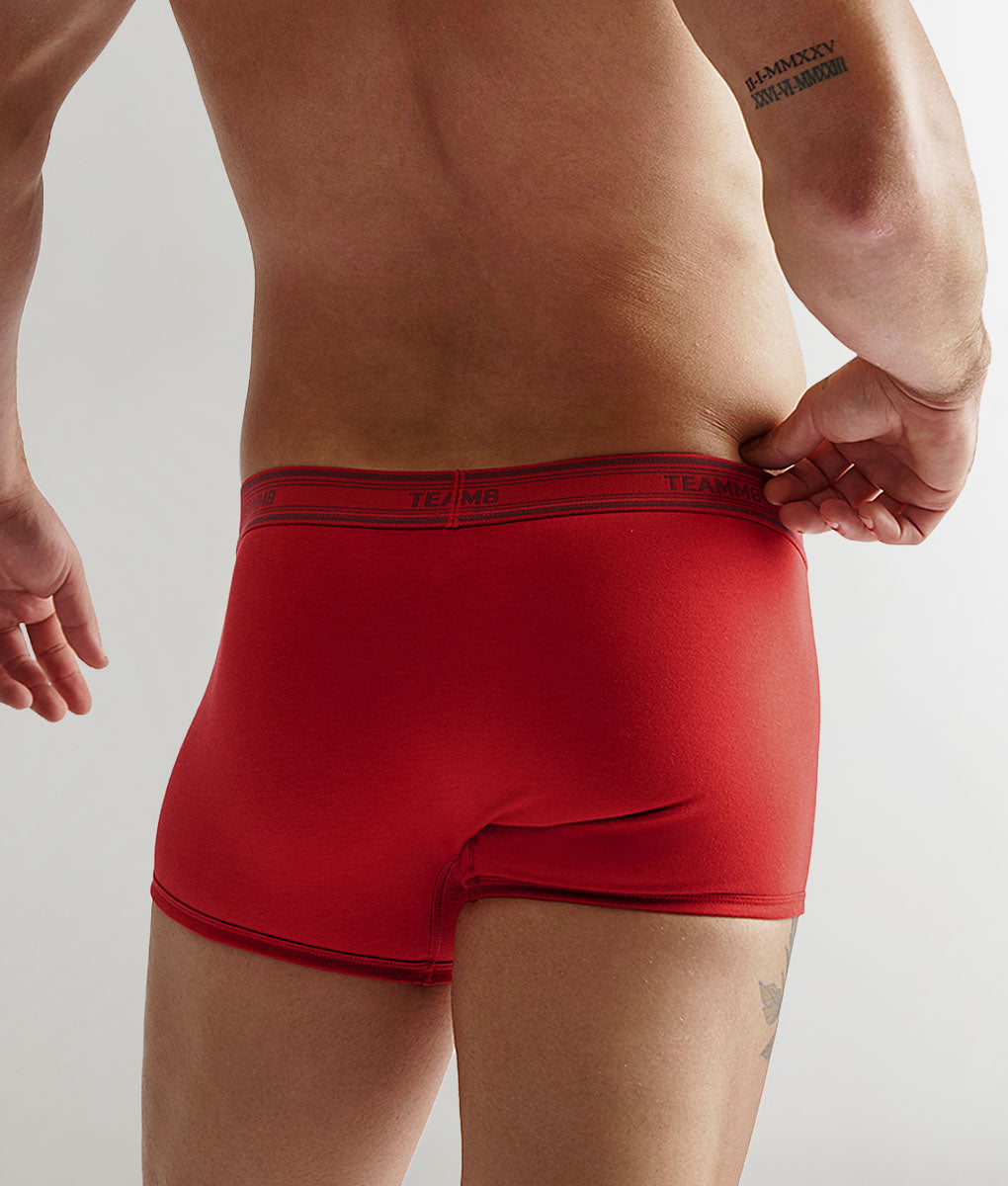 Teamm8 New Cotton Classic Trunk Crimson