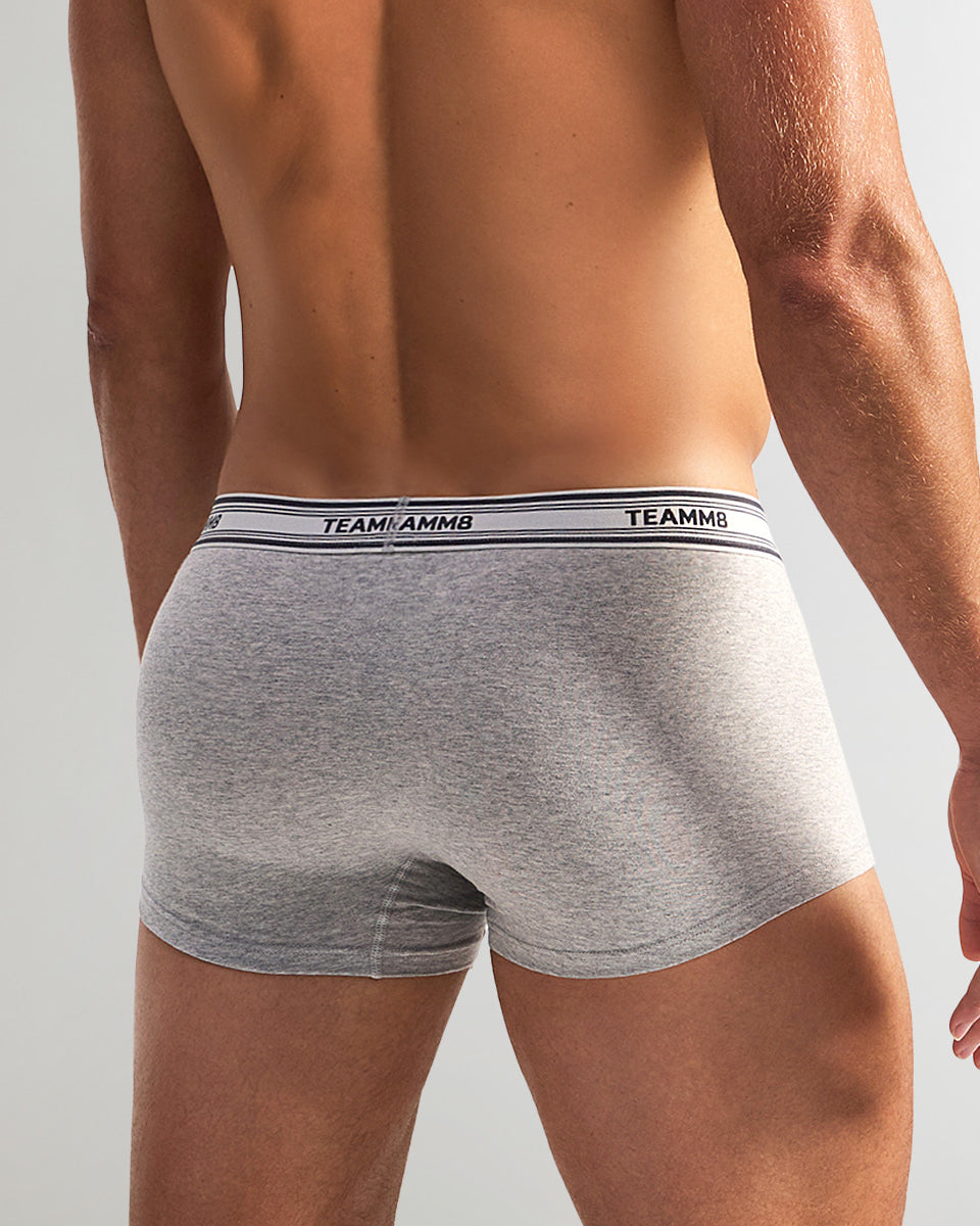 Teamm8 New Cotton Classic Trunk Grey