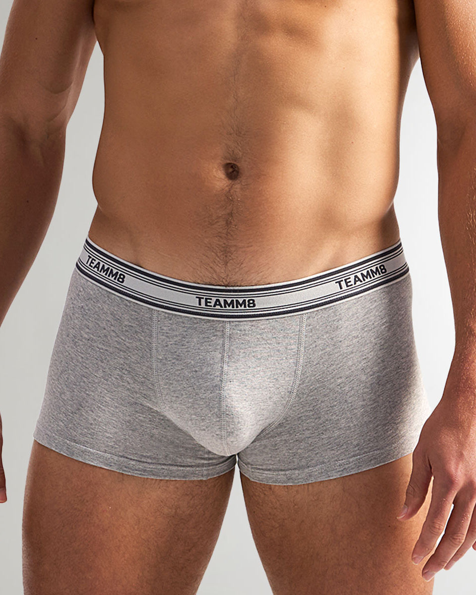 Teamm8 New Cotton Classic Trunk Grey