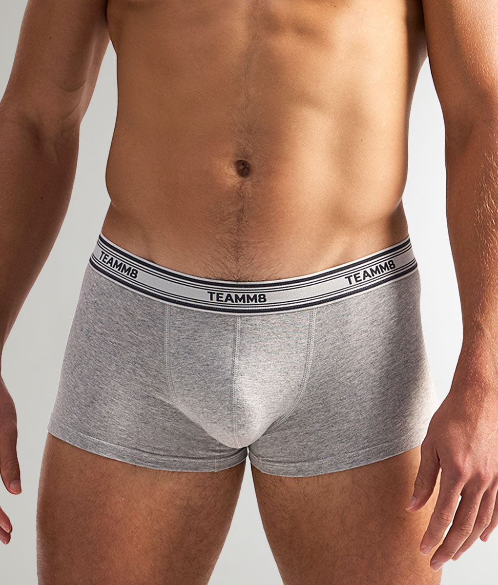 Teamm8 New Cotton Classic Trunk Grey