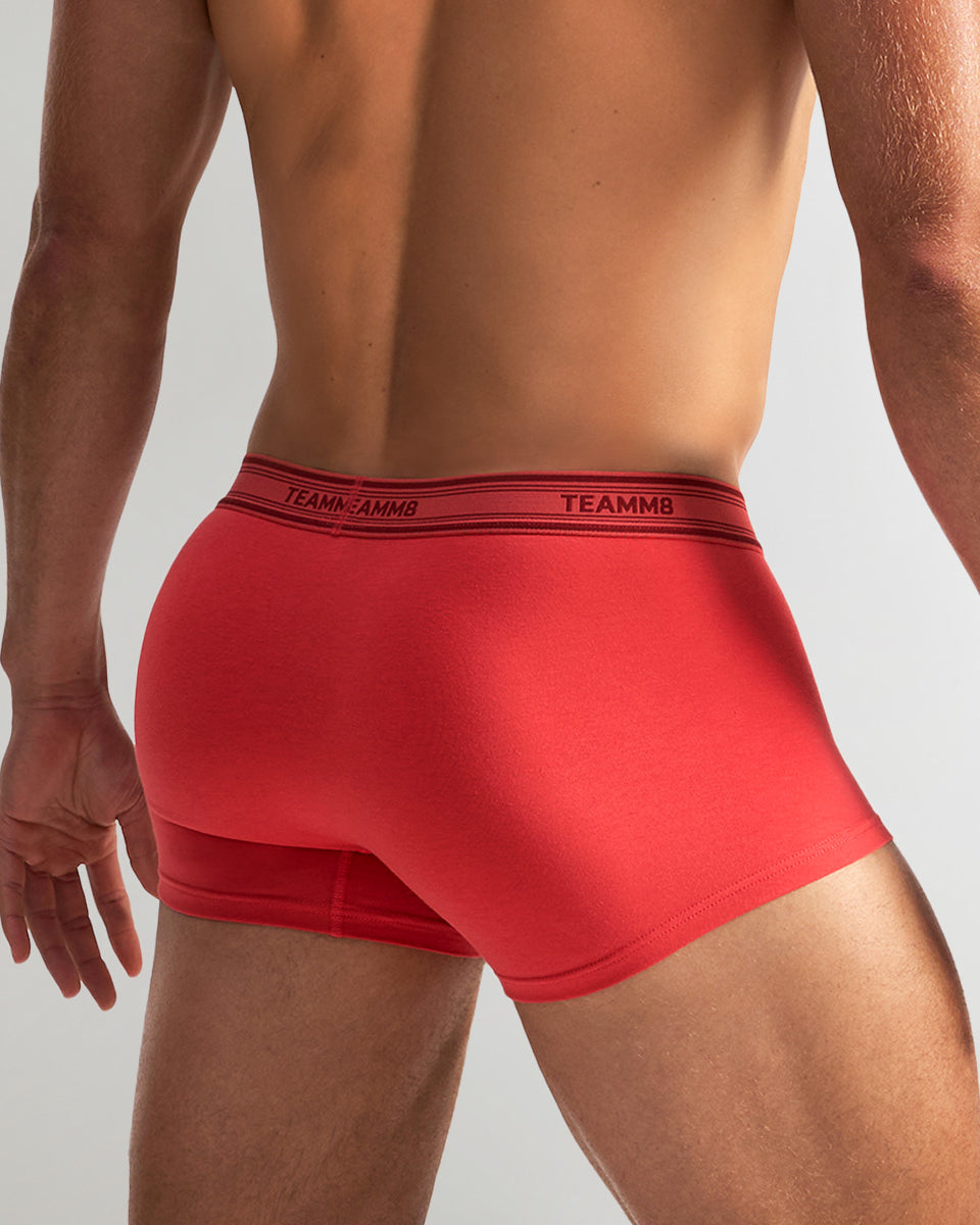 Teamm8 New Cotton Classic Trunk Raspberry