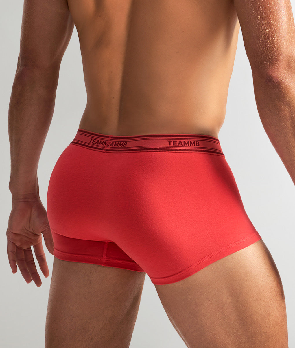 Teamm8 New Cotton Classic Trunk Raspberry