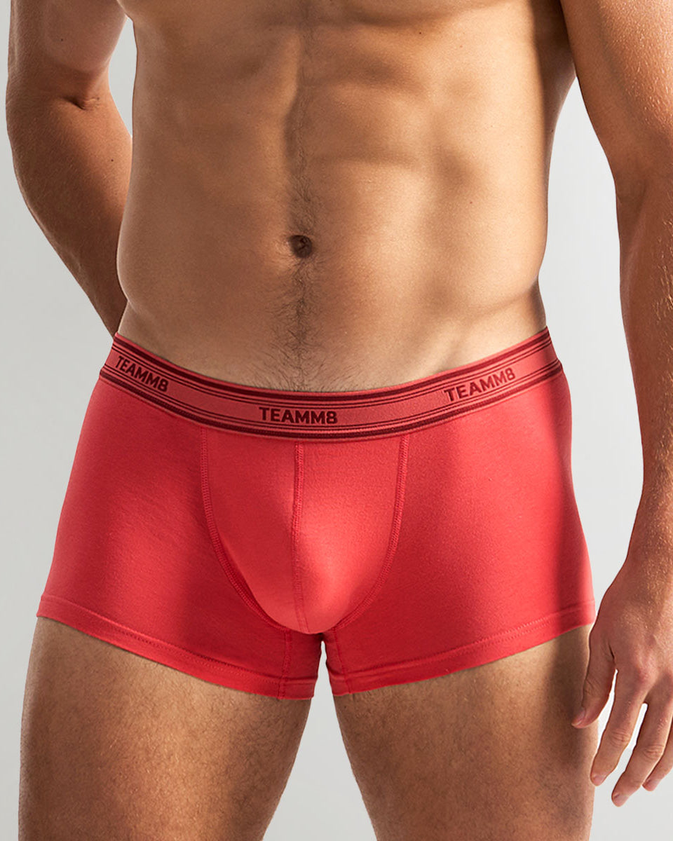 Teamm8 New Cotton Classic Trunk Raspberry