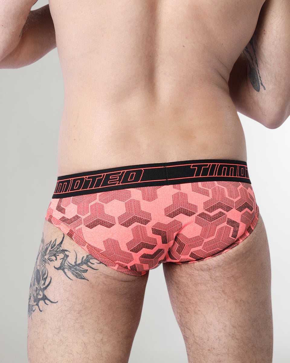 Timoteo Letterman Brief Pink