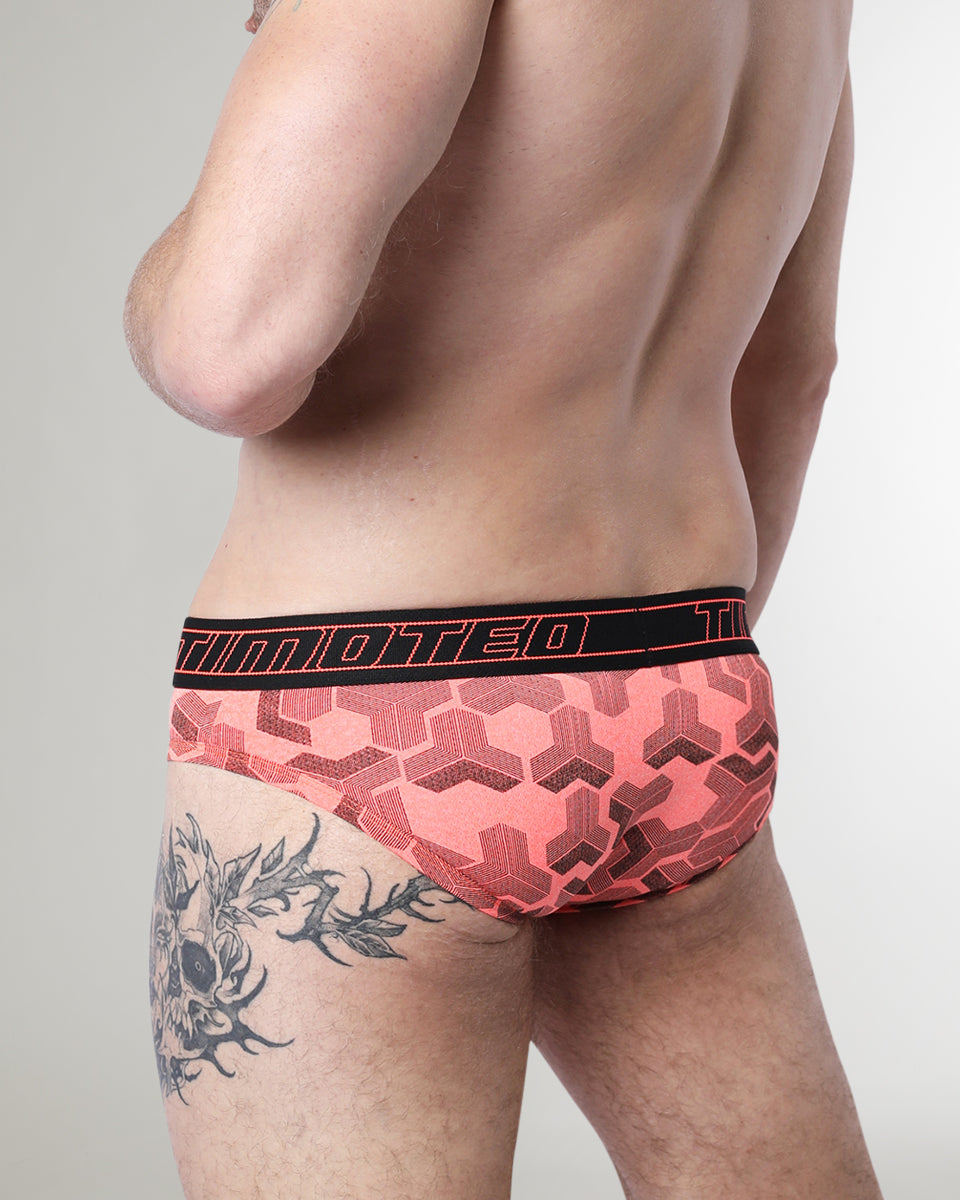 Timoteo Letterman Brief Pink