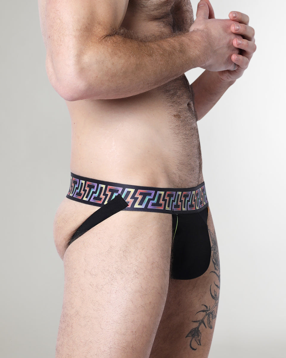 Timoteo Pride 24 Jockstrap Timoteo Pride 24 Jockstrap Black