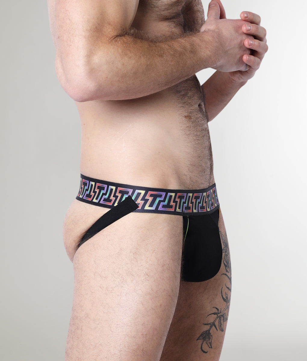 Timoteo Pride 24 Jockstrap Timoteo Pride 24 Jockstrap Black