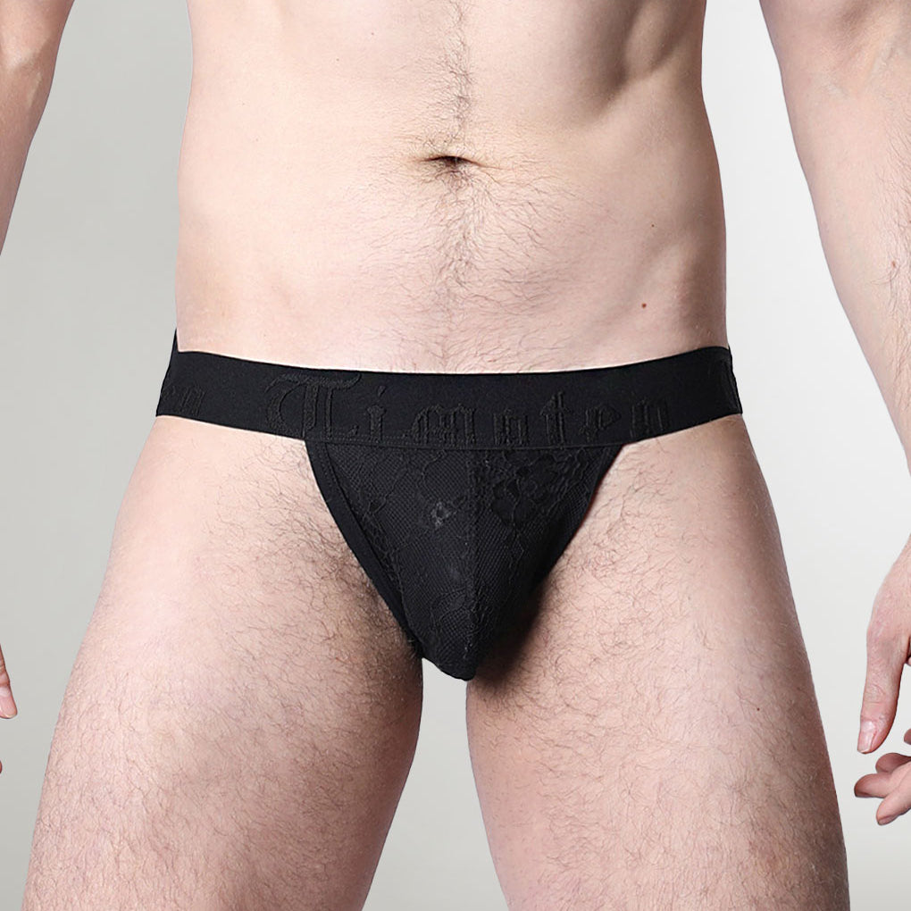 Timoteo Positano Jockstrap Black