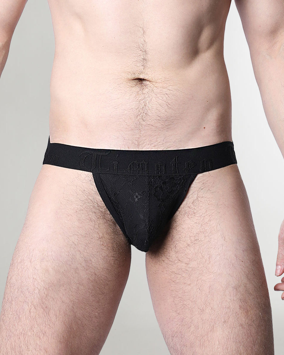 Timoteo Positano Jockstrap Black