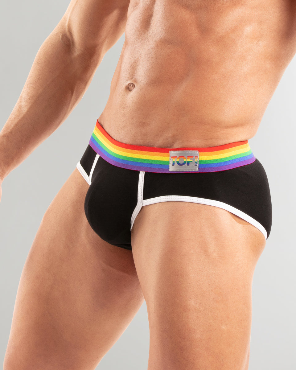 TOF Paris Pride Brief Black