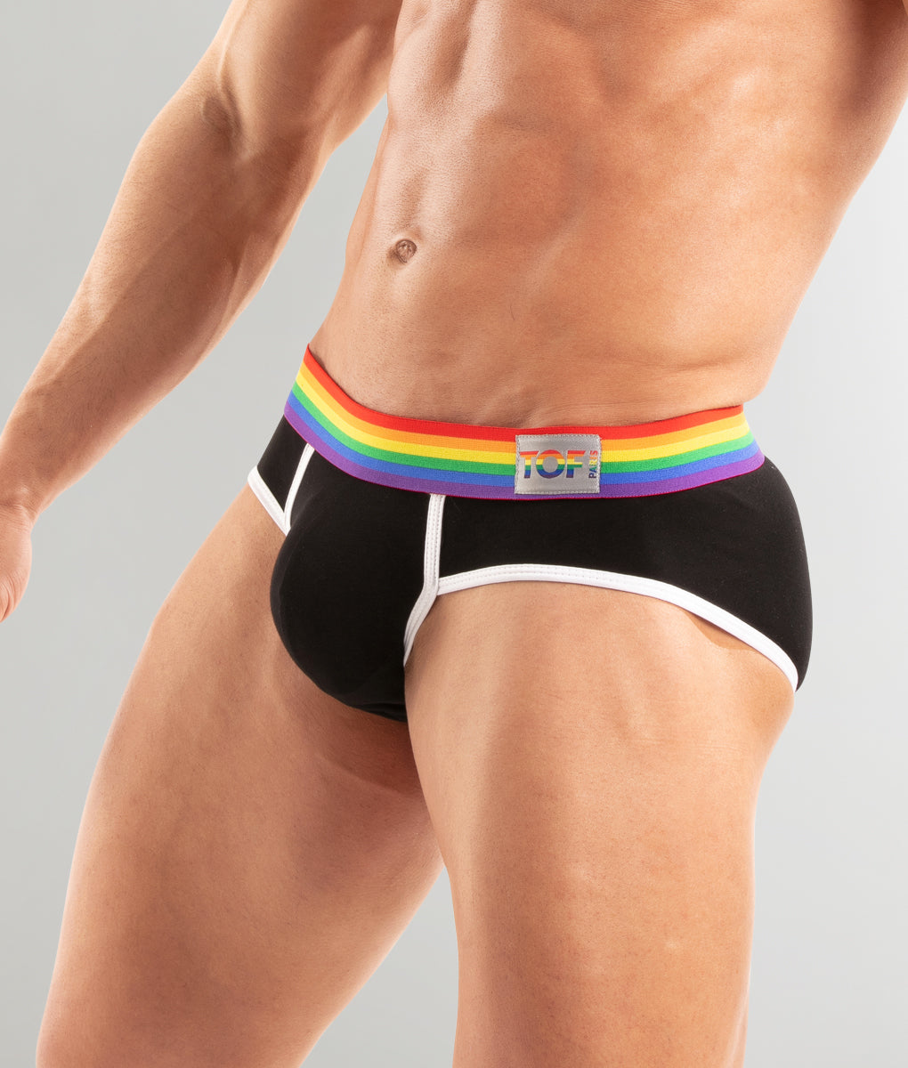 TOF Paris Pride Brief Black