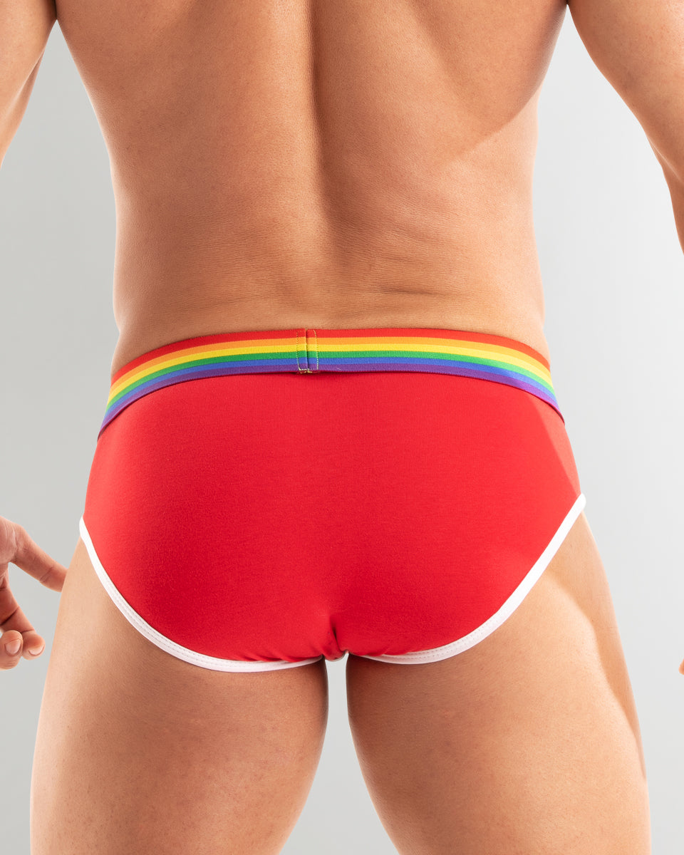 TOF Paris Pride Brief Red