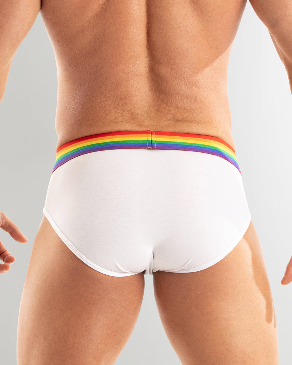 TOF Paris Pride Brief White