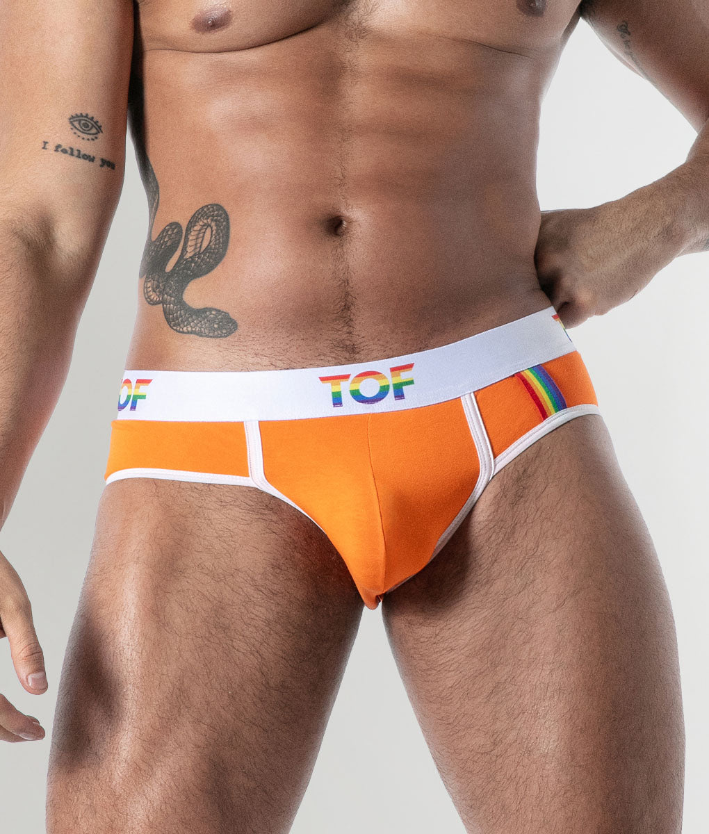 TOF Paris Joyful Pride Brief Orange