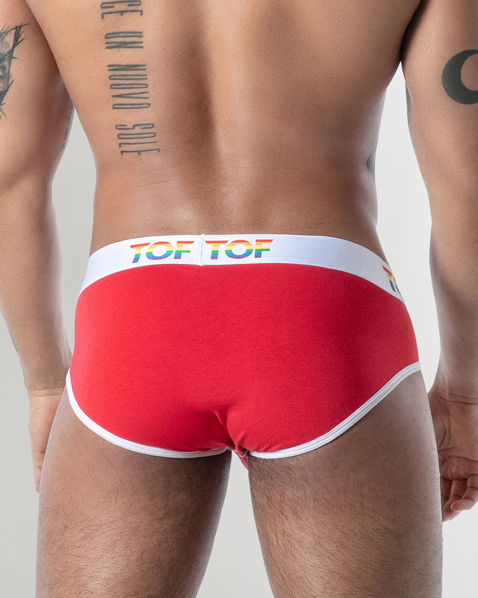 TOF Paris Joyful Pride Brief Red