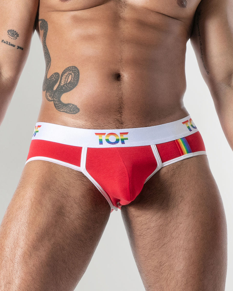 TOF Paris Joyful Pride Brief Red
