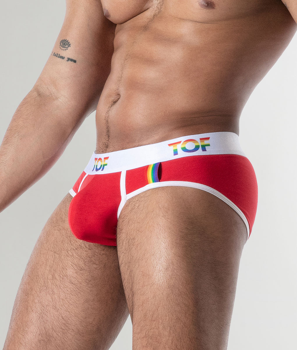TOF Paris Joyful Pride Brief Red