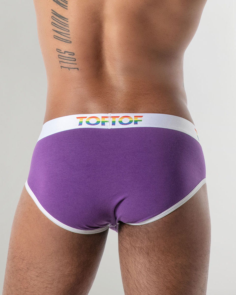 TOF Paris Joyful Pride Brief Purple