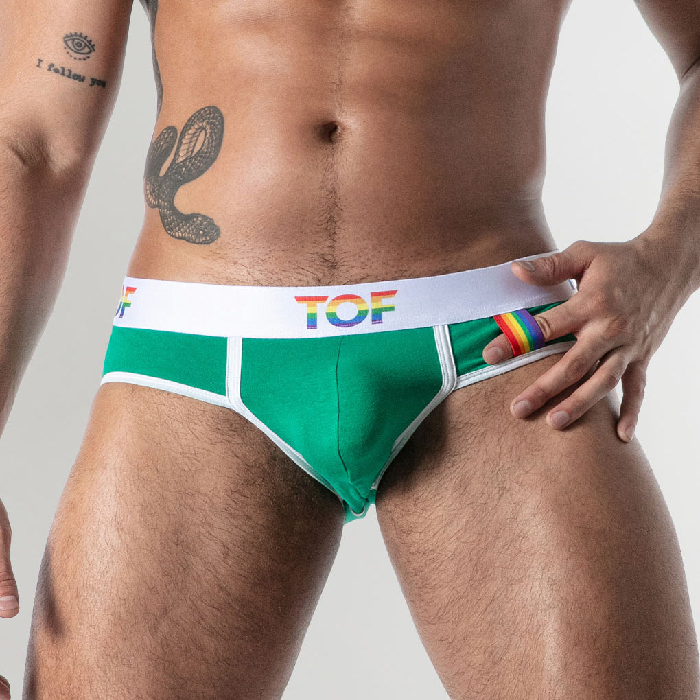 TOF Paris Joyful Pride Brief Vert