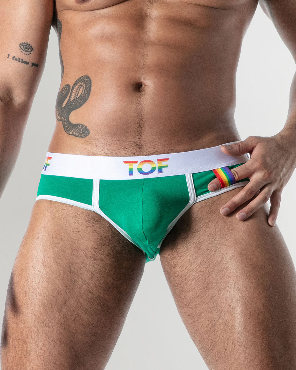 TOF Paris Joyful Pride Brief Vert