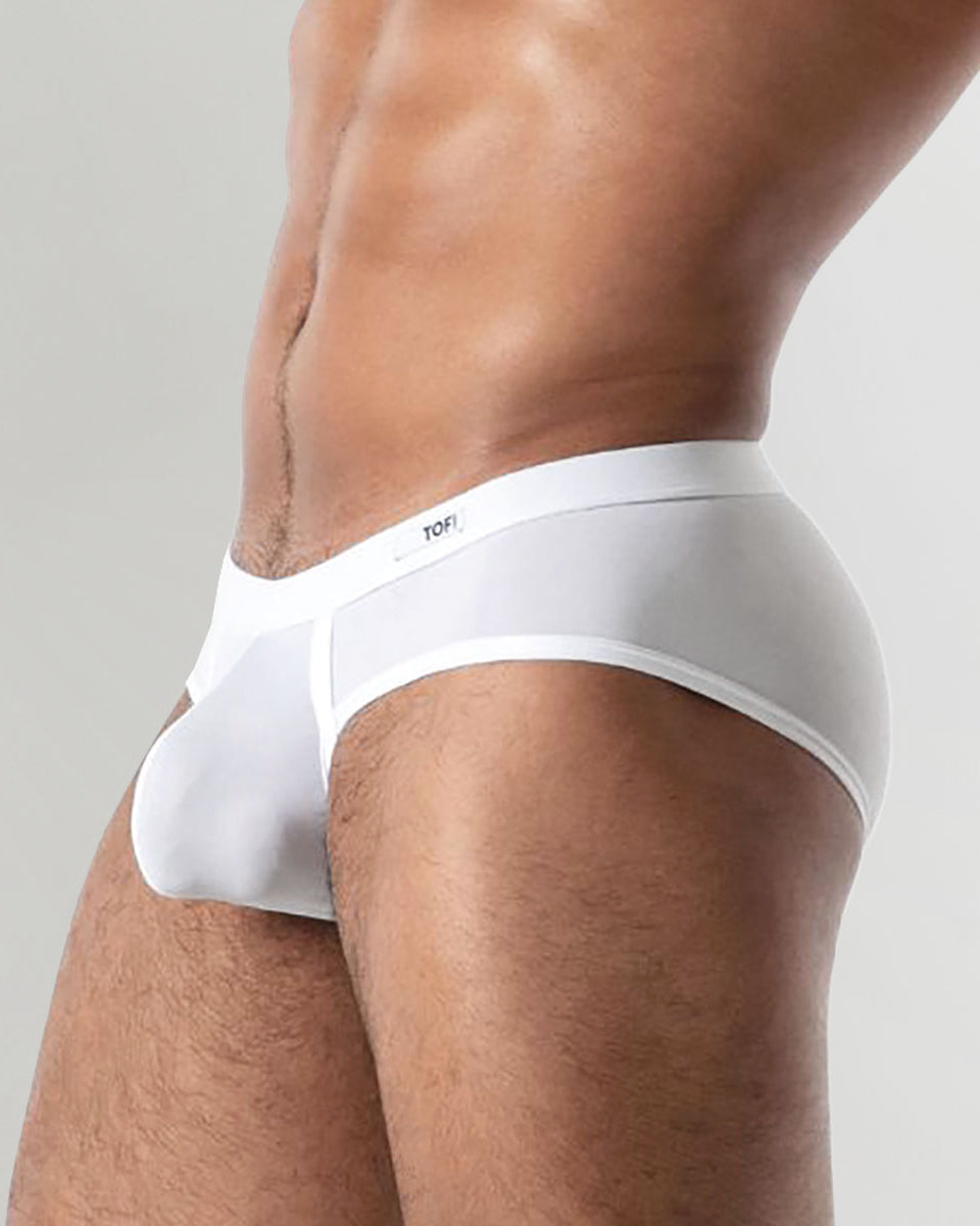 TOF Paris Mon Amour Microfiber Brief White