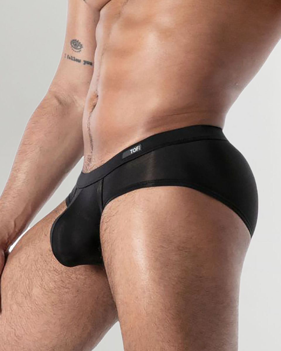 TOF Paris Mon Amour Microfiber Brief Black