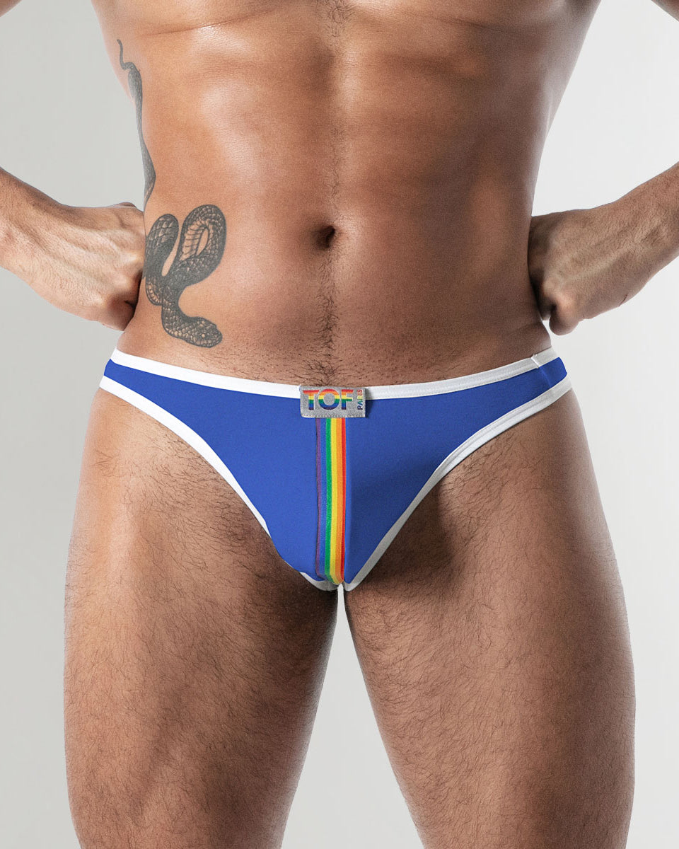 TOF Paris Joyful Pride Thong Blue