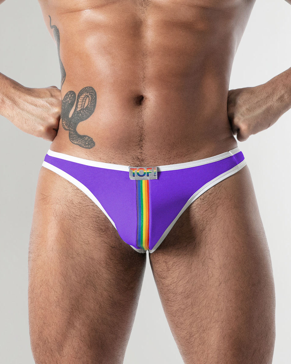 TOF Paris Joyful Pride Thong Purple