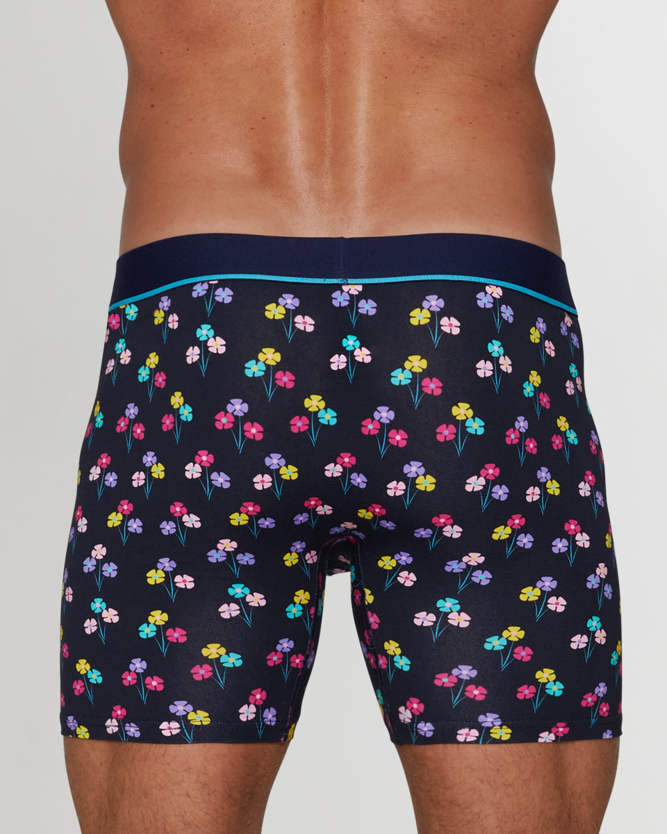 Unsimply Stitched Floral Boxer Brief Unsimply Stitched Floral Boxer Brief Navy